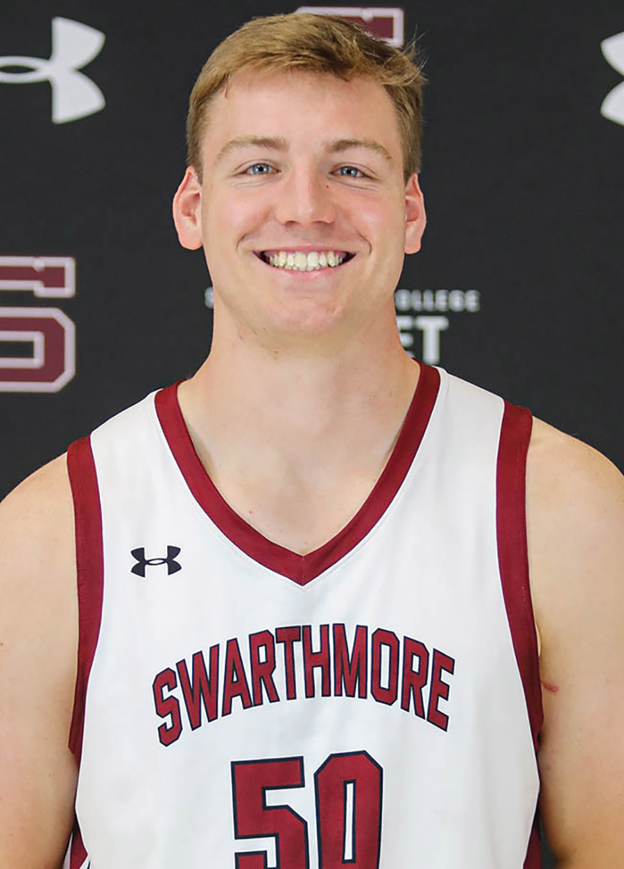 Headshot of basketball player Michael Caprise '24.