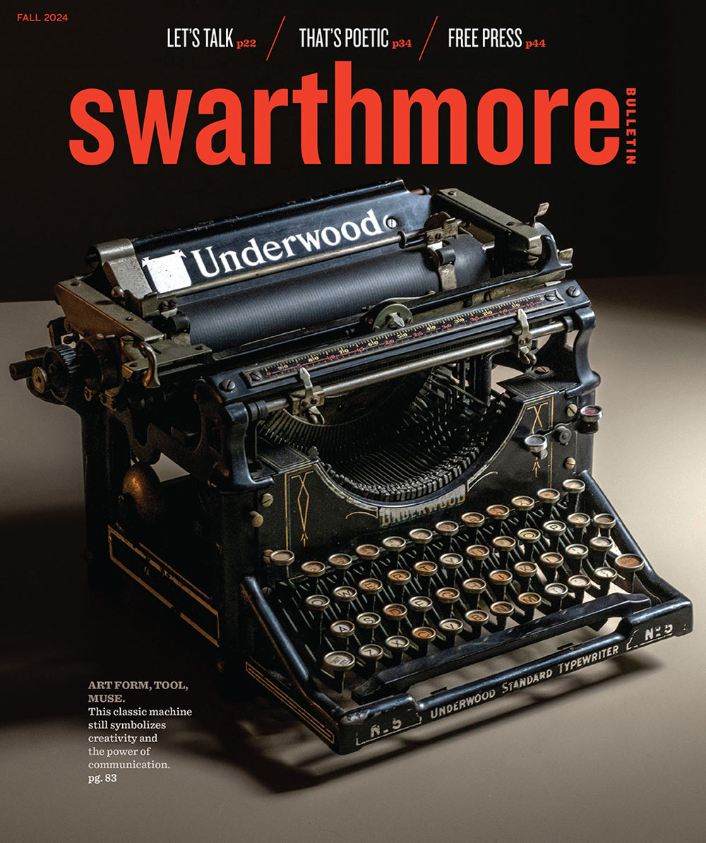 Swarthmore Bulletin Fall 2024 cover