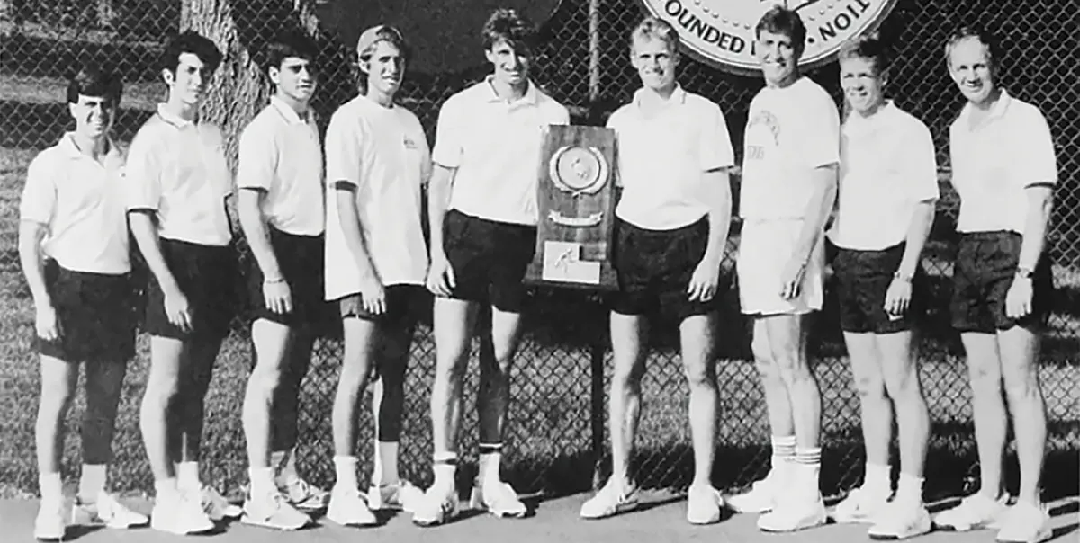 1989 men’s tennis team