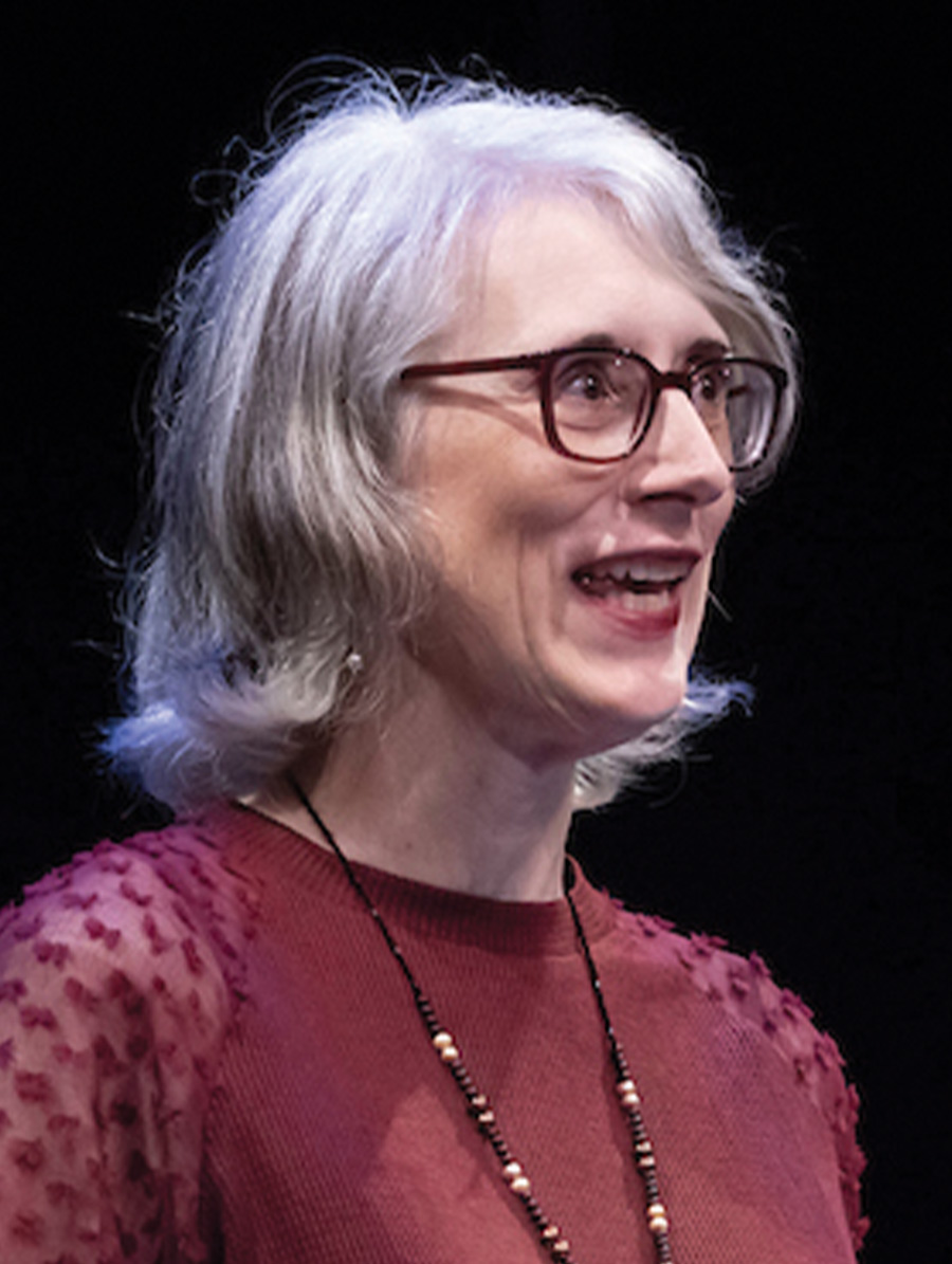 Head shot of Rebecca Sharpless ’90