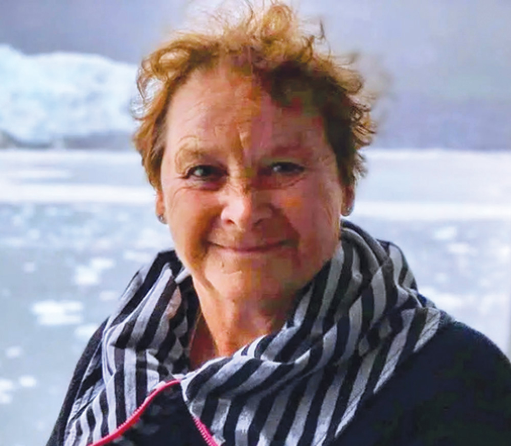 Emily Malsin Loeb ’62 head shot by the water